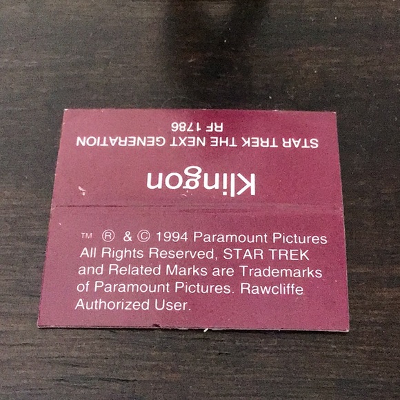 Star Trek: The Next Generation Klingon Pewter Character - Picture 4 of 5